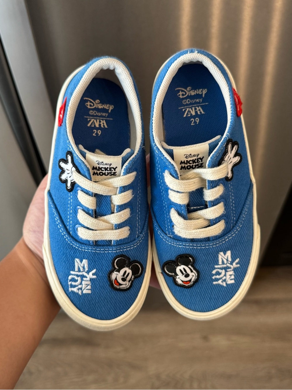 Zara Kids x Disney Mickey Mouse Sneakers